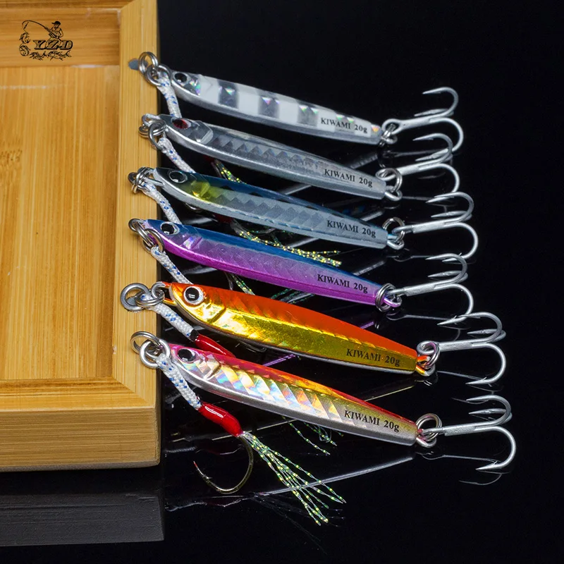 NEW YZD Power Metal jig 20g 30g 40g Deep Sea Slow ...