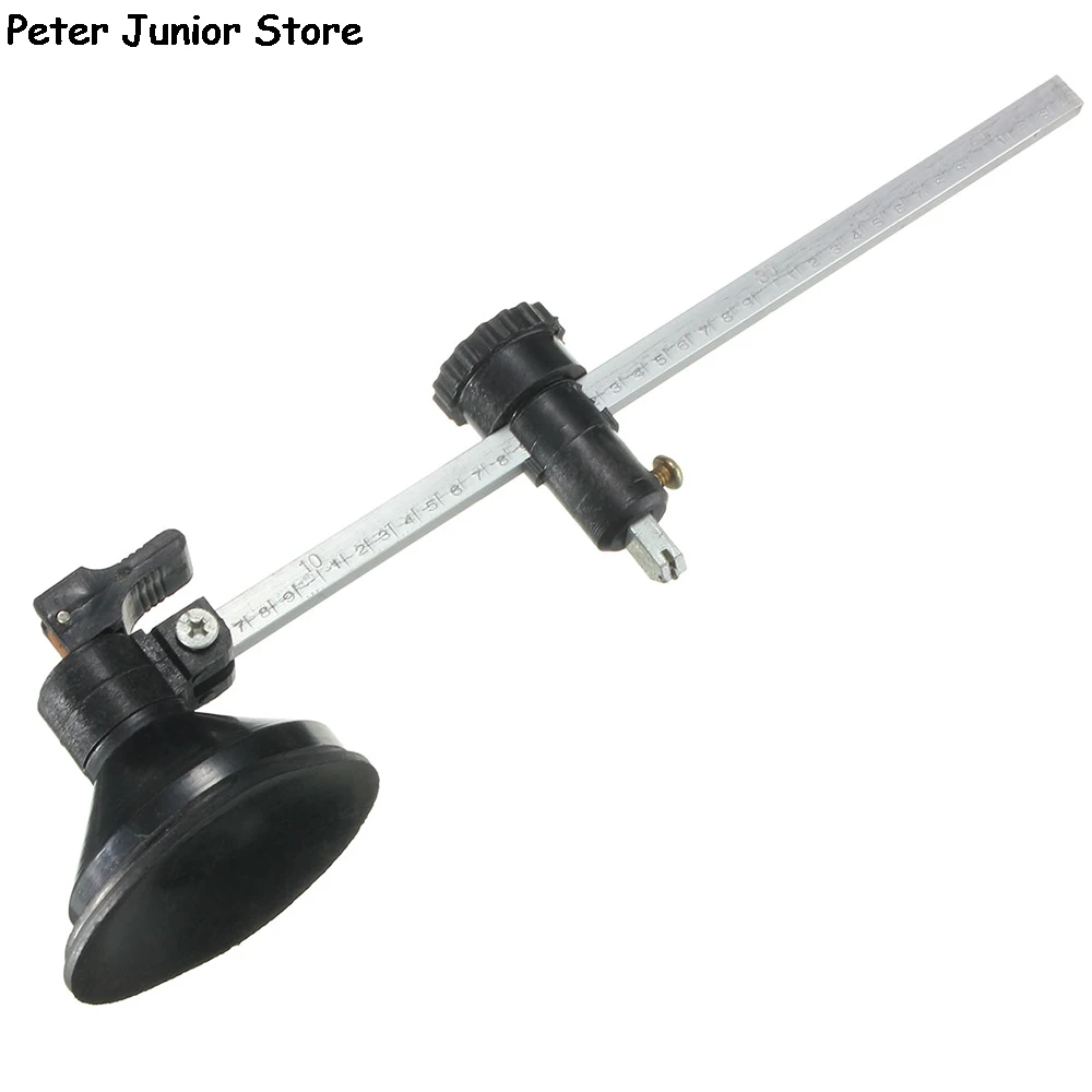 Professional Cutting Tools 20cm 6 Numbered Wheel Compasses Glass Circle Cutter With Suction Cup Bottle GMN | Инструменты