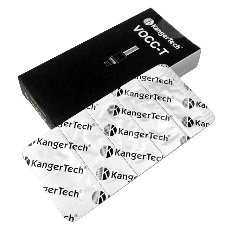 Запасная катушка KangerTech VOCC T NiCr 1 8 Ом 15 шт. для Kanger TOPTANK EVOD & EMOW|coil replacement|replacement coil1.8 ohm |