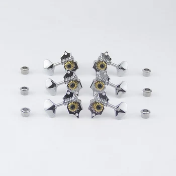 

Genuine Vintage Grover Guitar Machine Heads Tuners Chrome