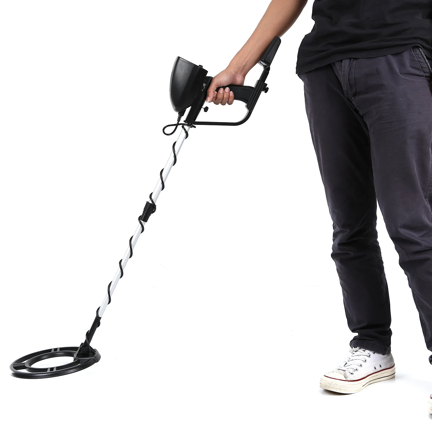 

Underground Metal Detector MD4060 Waterproof Jewelry Treasure Hunting Gold Digger Hunter Adjustable Metal Finder Rechargeable
