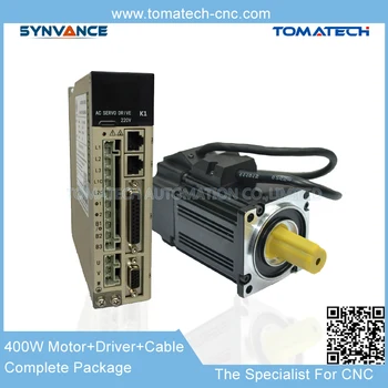

Can-open communication AC Servo Motor Driver and 400W Servo motor and 3meters cable pakage