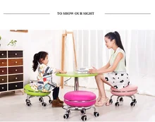 children stool home chair pink red green color free shipping