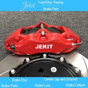 

Jekit china car brake 330*28mm Disc and clamp for coupling for Nissan Y61 front rim wheel 17''