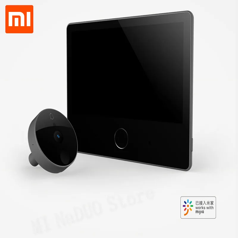 

Xiaomi Luke Smart Door Video doorbell Cat Eye Youth Edition CatY Mijia App Control Rechargable IPS Display Wide Angle monitor