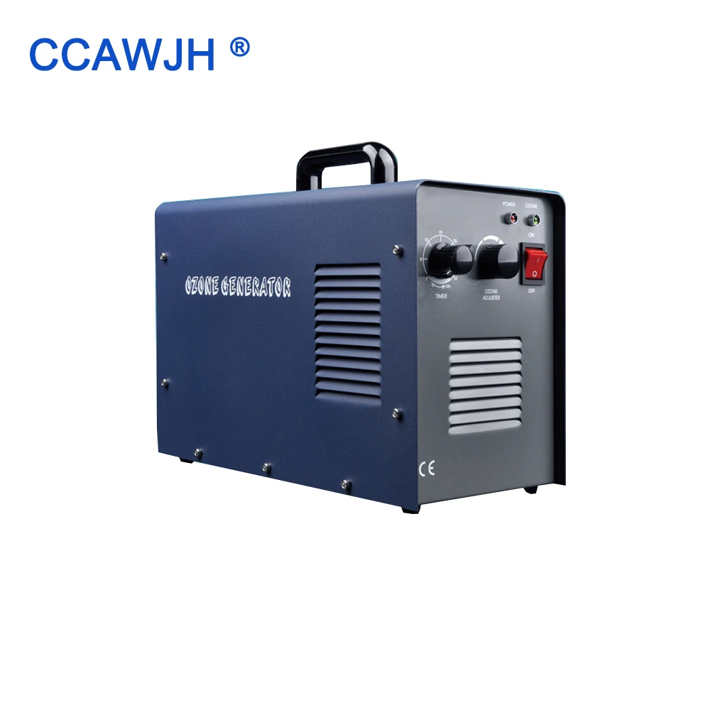 

7G Ozone Machine Air Water Ozone Sterilizer Ozone Output Adjustable 1-7g with Timer 0-30mins Ceramic Tube Ozonator Deodorizer