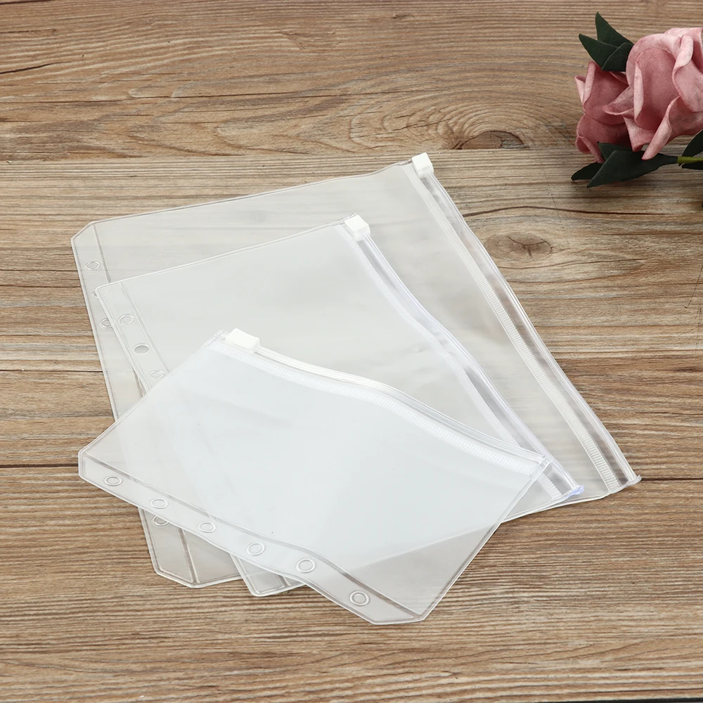 5PCS/Lot Plastic Storage Bag for Travel Make Up Baggage Bag Waterproof
