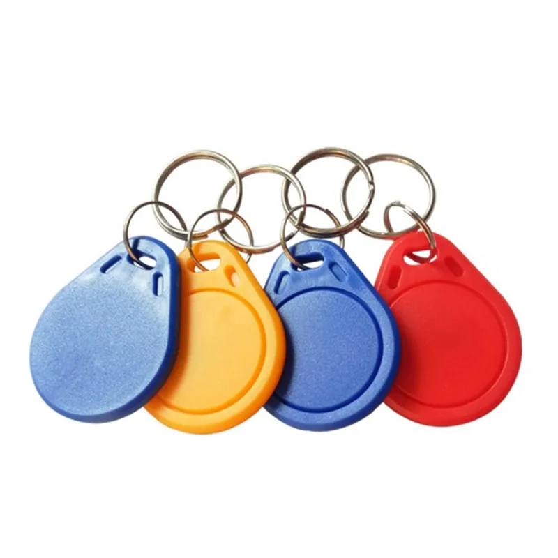 

10pcs RFID Tag 13.56MHz Mif1 S50 Key Fobs NFC Tag RFID Card For Access Control System RFID Key Tags