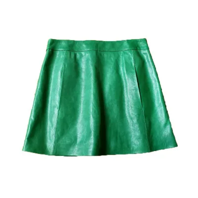 

2019 New Fashion Genuine Sheep Leather Skirt G6
