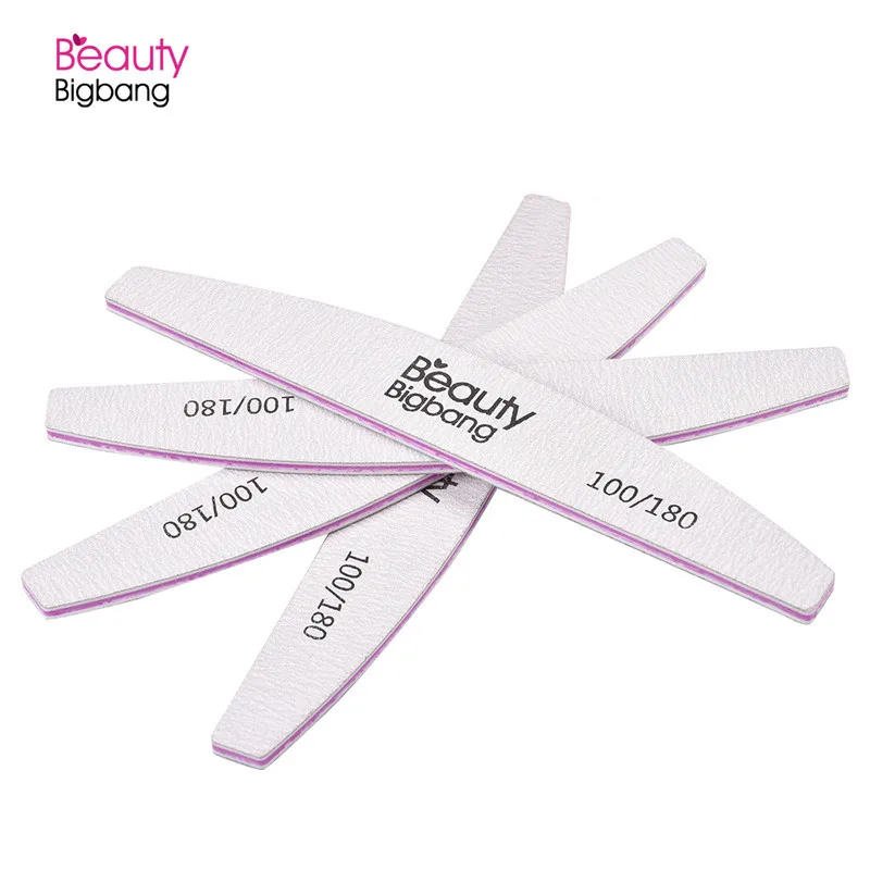 BeautyBigBang 5 шт. 100/180 шлифовальный буферный блок для педикюра маникюра полировочные