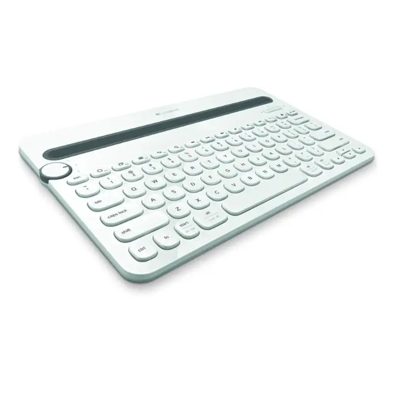 Logitech K480 Bluetooth мультиустройство портативная клавиатура с держателем для телефона слот для Windows Mac OS iOS Android смартфон/планшет