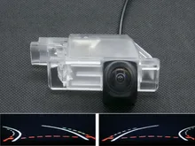 Fisheye Lens 1080P Trajectory Tracks Car Rear view Camera For Peugeot 301 308 408 508 Car Reverse Camera