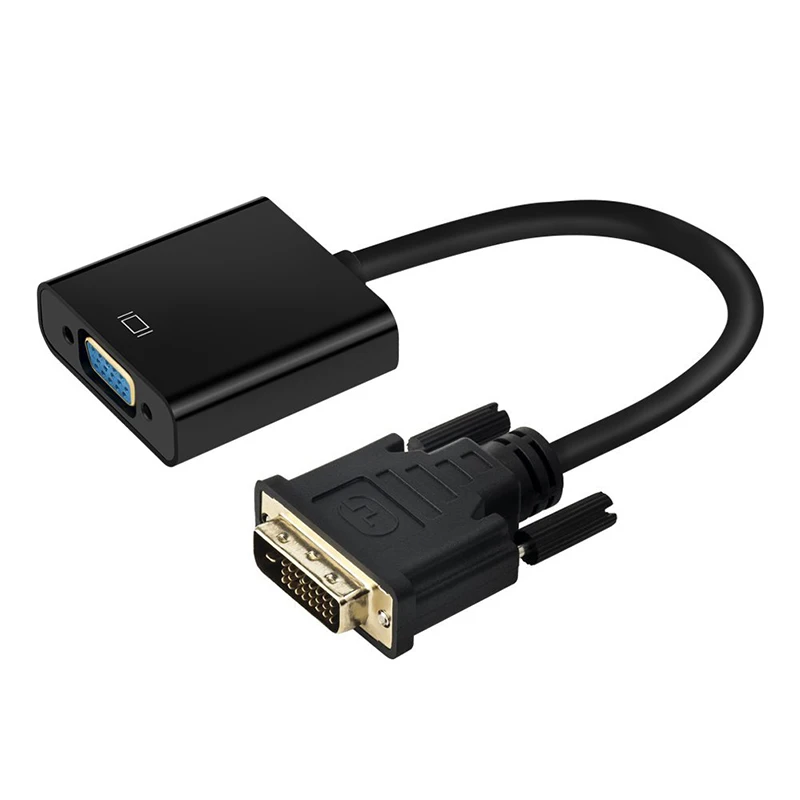 

136pcs/lot DVI-D to VGA Active Converter Adapter
