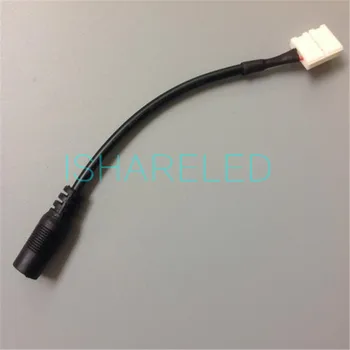 

500pcs 8mm 2pin LED connector cable with female DC adapter For SMD 3528 3014 2835 led Strip No Need Soldering