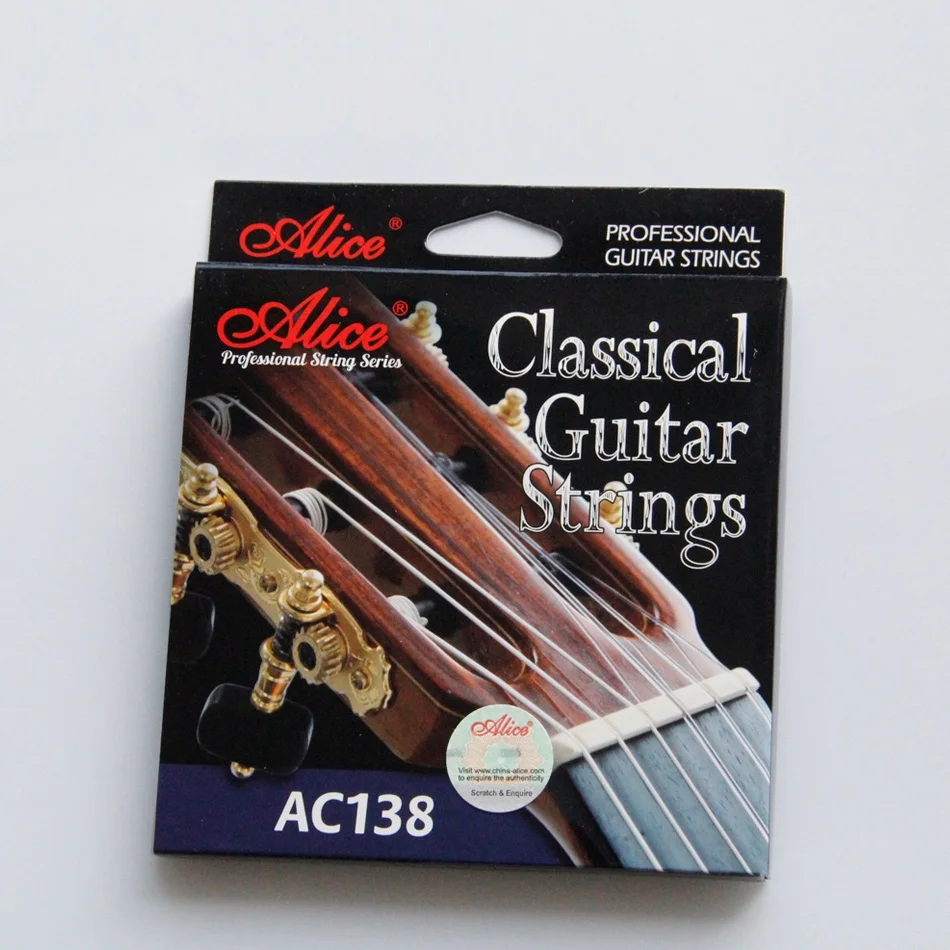 Classical Guitar Strings ALICE 0285 044 Silver Plated 85/15 Bronze