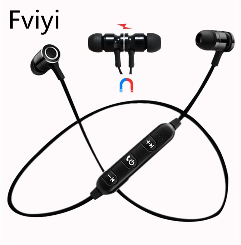 Fviyi S6 6 беспроводные наушники bluetooth металлический магнит спортивные стерео