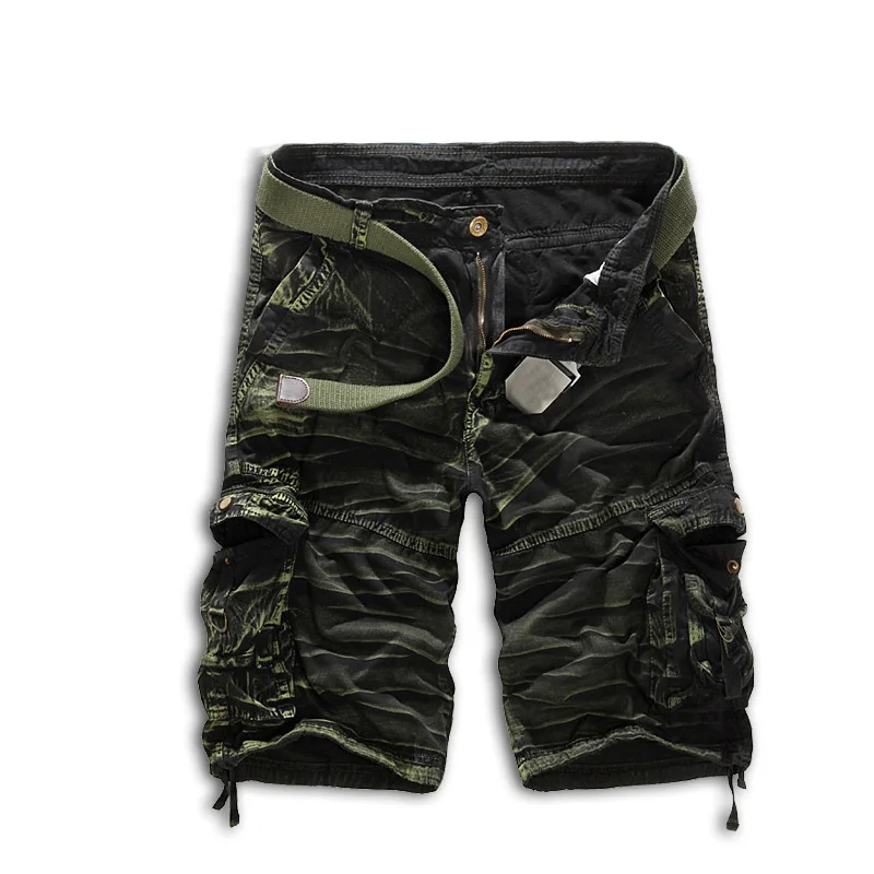 

Cargo Shorts Men Cool Camouflage Summer Hot Sale Cotton Casual Men Short Pants Brand Clothing Comfortable Camo Men Cargo Shorts