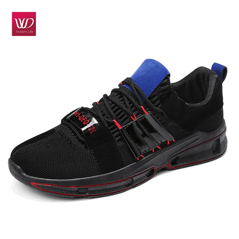 Vivident 2018 Comfortable Breathable Daddy Running Shoes Men Sneakers Summer Mesh Increase 