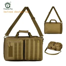 35 литров трех компьютерных сумок рюкзак Камуфляжный нейлоновый высококачественный мужской и женский большой Наклонный военный наплечный мешок
