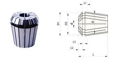 1 шт. ER50(32-31 мм) цанговый патрон CNC Мельница