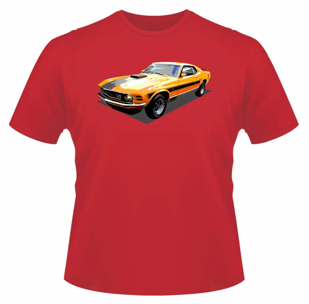 Футболки 2019 1970 Mustang Mach I Ideal подарок на день рождения или баскетбольный мяч