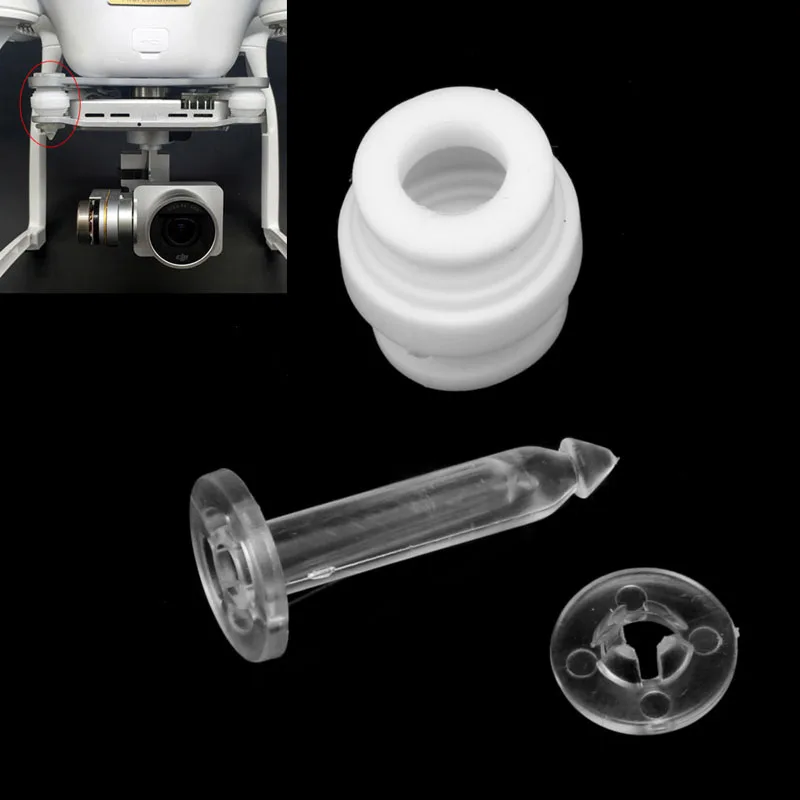 

Rubber Damping Ball + Anti Drop Pin Kit For DJI Phantom 3 2 Camera Gimbal
