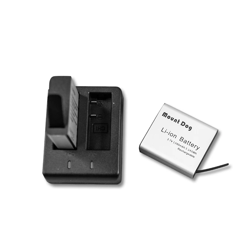 2 шт. 3 7 V 1350mAh батареи для SJCAM sj4000 sj7000 Eken H9R H6R H3R экшн камеры MD 1350 Зарядка