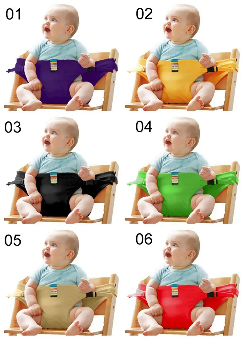 Baby Portable Seat Belt Infant Seat Toddler Feeding Lunch Safety High