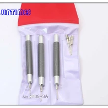 1 комплект, черный Пробивной браслет, ссылка, съемный инструмент для ремонта, набор, 3 размера