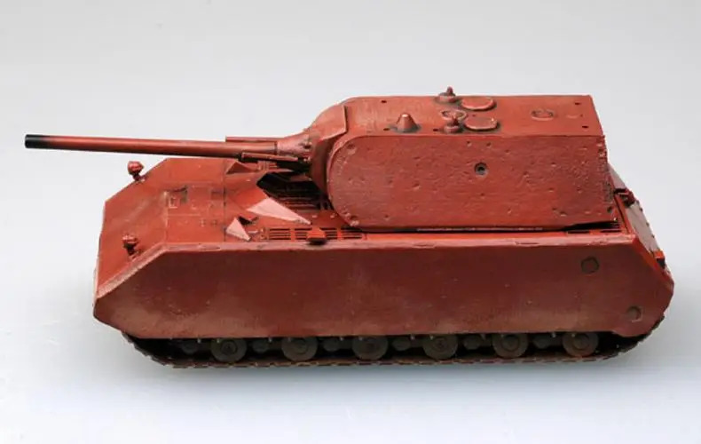 Panzer Maus Mouse Panzerkampfwagen Tank 1: 72 Trumpeter легкая модель red weathering| |