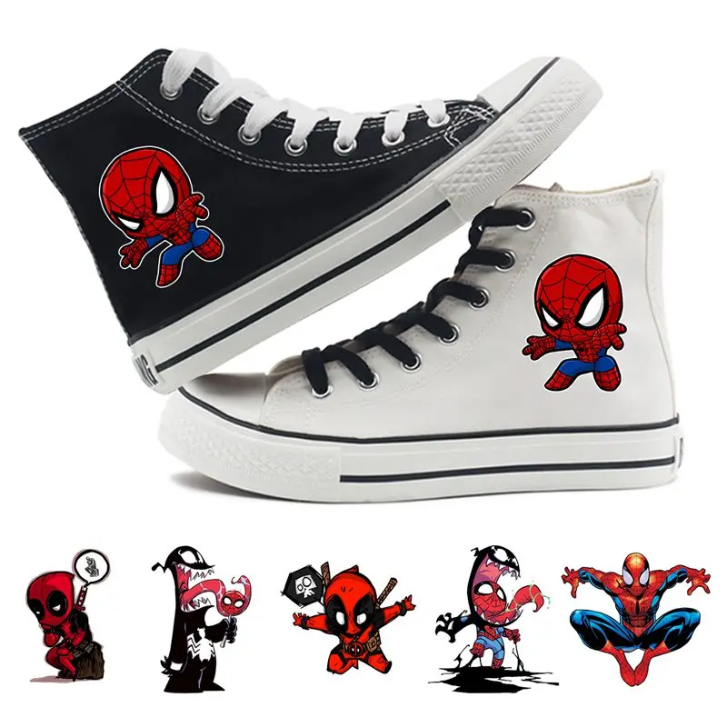 spiderman high top shoes