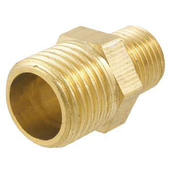 

18.5mm Long 1/4 inch PT 1/8inch PT Hex External Nipple Reduce Connector Connector