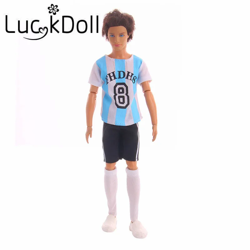 

LUCKDOLL Hot Sale Sportswear Suit For Ken Doll Accessories Girls/Boy Toys,Generation,Birthday Gift