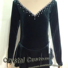 Лидер продаж Фигурное катание на льду платья для женщин спандекс красивый бренд Vogue соревнования в фигурном катании платье DR2511