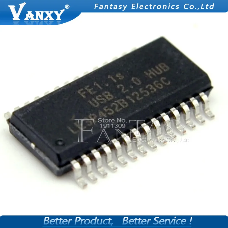 5 шт. FE1.1S USB 2 0 концентратор SSOP28 FE11S SSOP FE1.1 SMD|usb 2.0|hub usb 2.0usb |