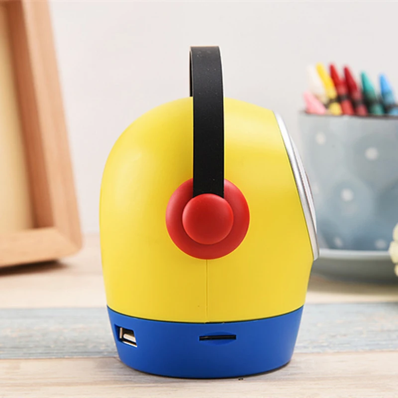 Мультяшный мини портативный Bluetooth динамик беспроводной сабвуфер громкой связи