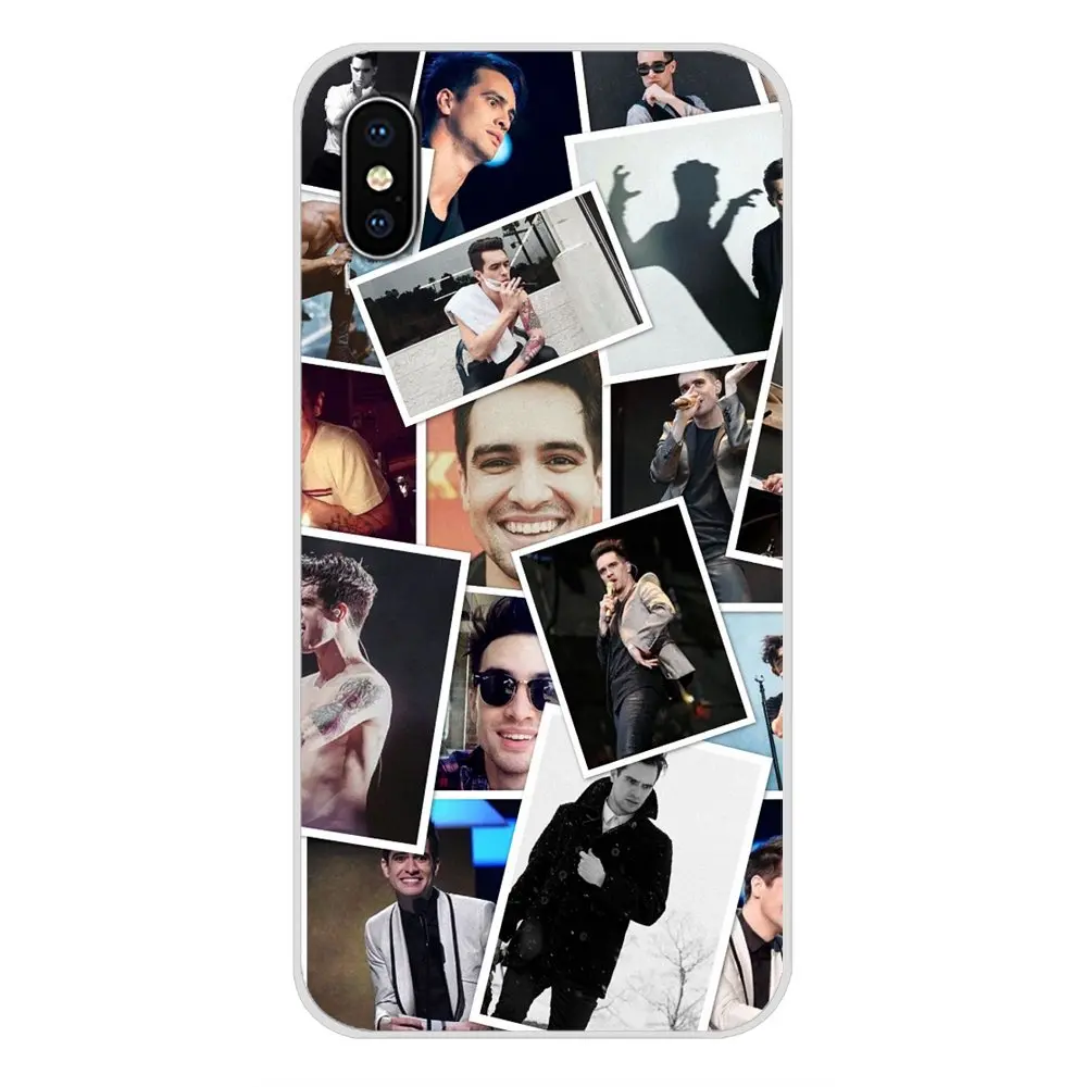Для Samsung Galaxy A3 A5 A7 J1 J2 J3 J5 J7 2015 2016 2017 аксессуары чехлы для телефонов Panic at Disco Brendon urie