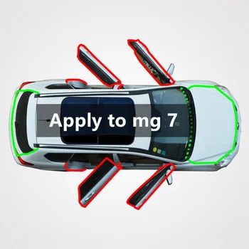 

For the application of mg 7 car door edge gap dust feng shui collision sound insulation retrofitted with modified rubber sealing