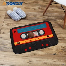 ADQKCLY классический стиль Коврики для пола 40*60 см абсорбирующие кассетные ленты узор фланелевая Площадь Ковер Декор Гостиная двери коврики ковер