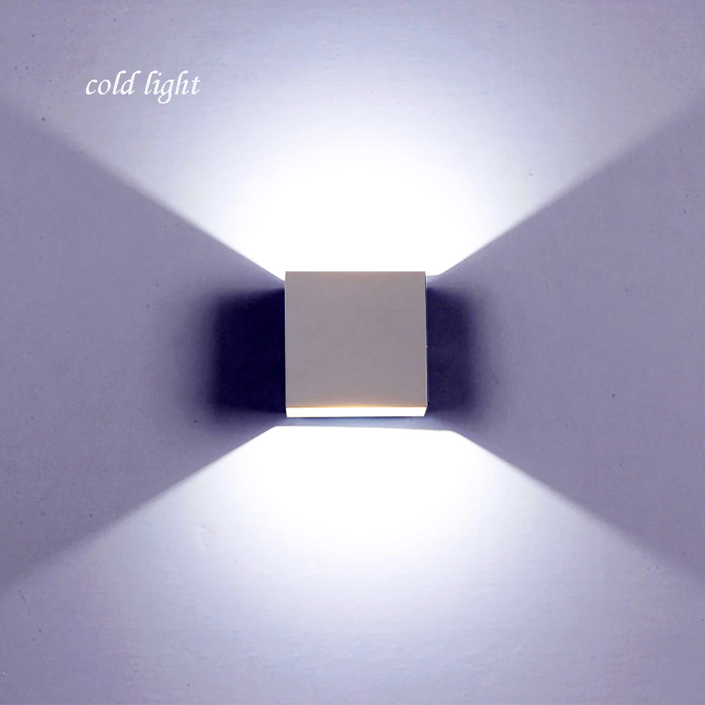 

Home Decor LED COB Wall Lamp 12W Simple Style Modern Wall Lamp Indoor and Outdoor Corridor Staircase Study Room Bedroom Kitchen