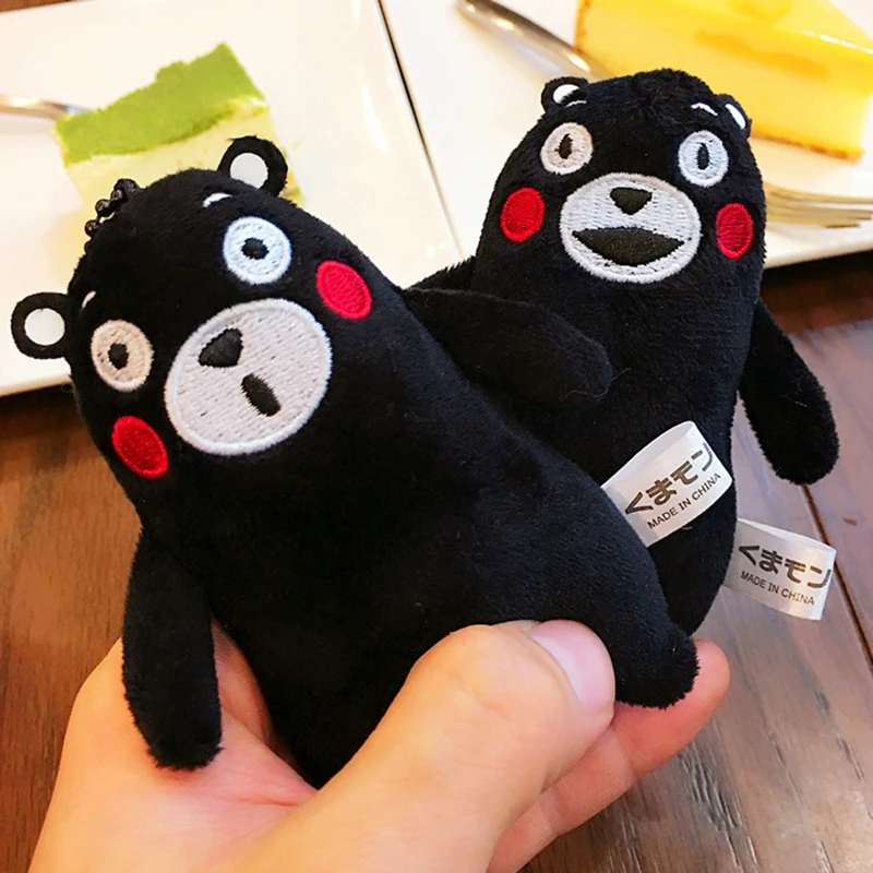 1 шт. Kawaii Кумамото медведь плюшевая маленькая кукла подвеска мягкая талисман