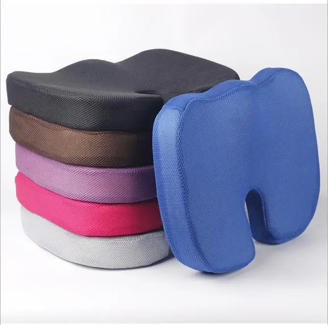 

Ergonomic Hemorrhoid Car Seat Cushion Memory Foam Coccyx Orthopedic Chair Cushion Relief Pain Sciatica For Office Home Almofada