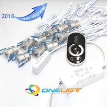 YRANK 10 шт./лот, затемненный, 3 Вт, мини светодиодный светильник для шкафа, AC85-265V Светодиодный точечный светильник, включает светодиодный потолочный светильник CE ROHS, точечный светильник