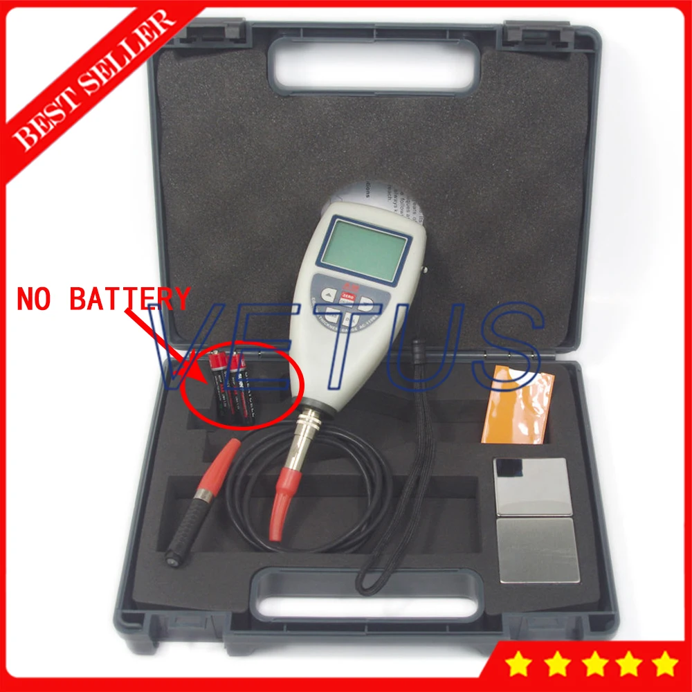 AC-110BS Professional Digital Coating Thickness Gauge can store 99 groups measurements thickness measuring instrument | Инструменты