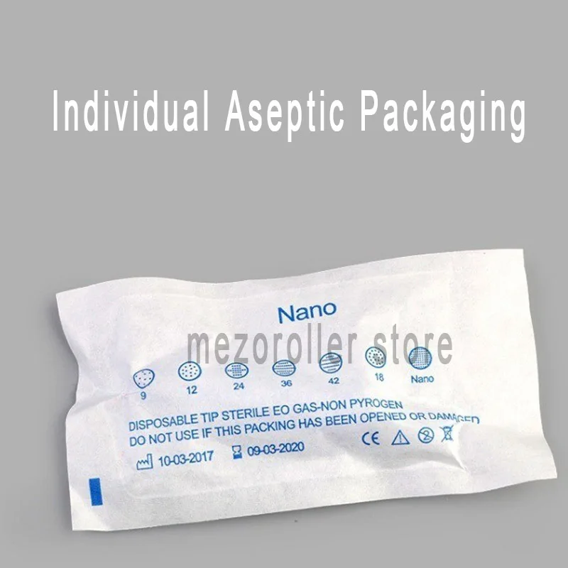 Nano para o Auto Agulhas de Tatuagem Dicas de Agulha Caneta Elétrica Derma Micro Agulhas Baioneta 9 - 12 24 36 42 Pinos Cartucho Dr. a6 50 Pçs 10 cartucho nano para o auto dr. caneta