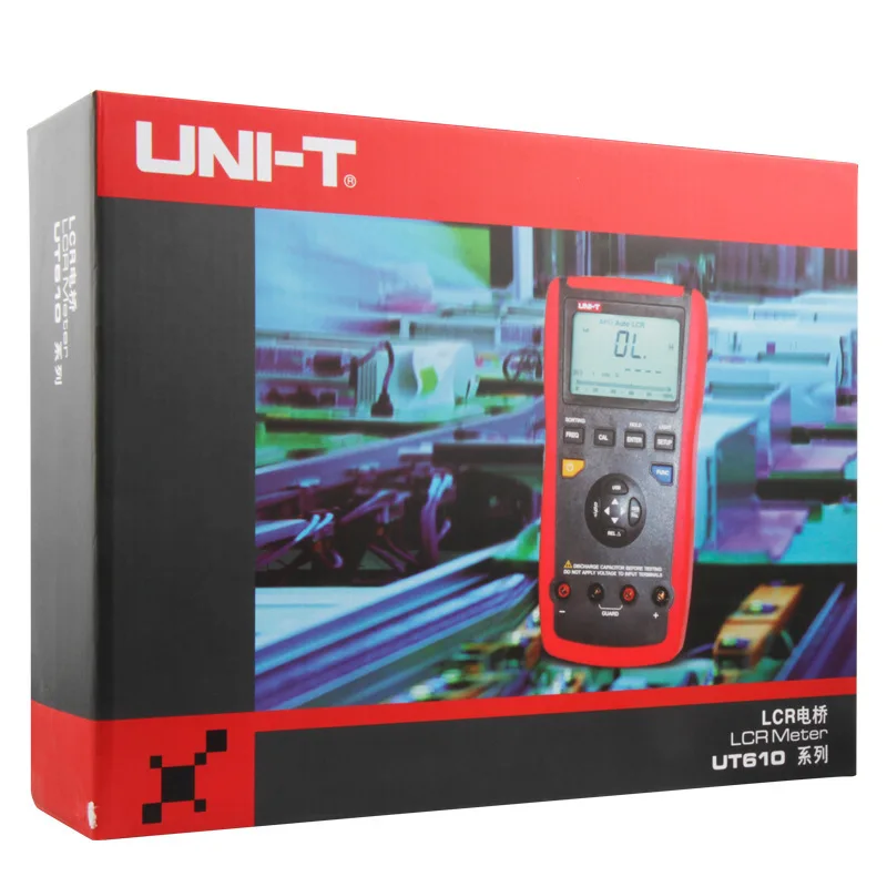 UNI T UT612 LCR измеритель цифровой индуктивность емкость Сопротивление Частота