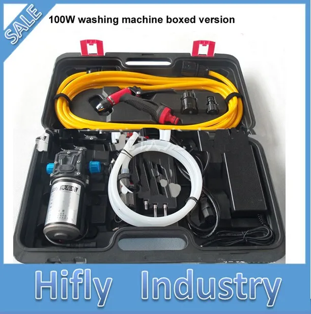 

12V and 220V adapter with Blow case 100W The High-Pressure Car Washing Machine Portable Washing Machine Electric Car Wash