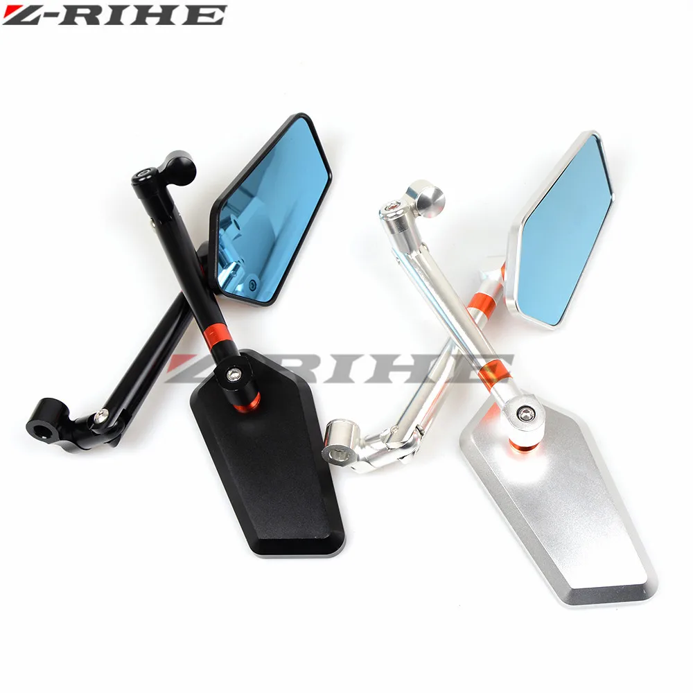 Aluminum motorcycle rearview mirror FOR YAMAHA FZ600 FZ1000 XJ6 XJR1200 XJR1300 V-MAX and other models/1 pairs free shipping | Автомобили