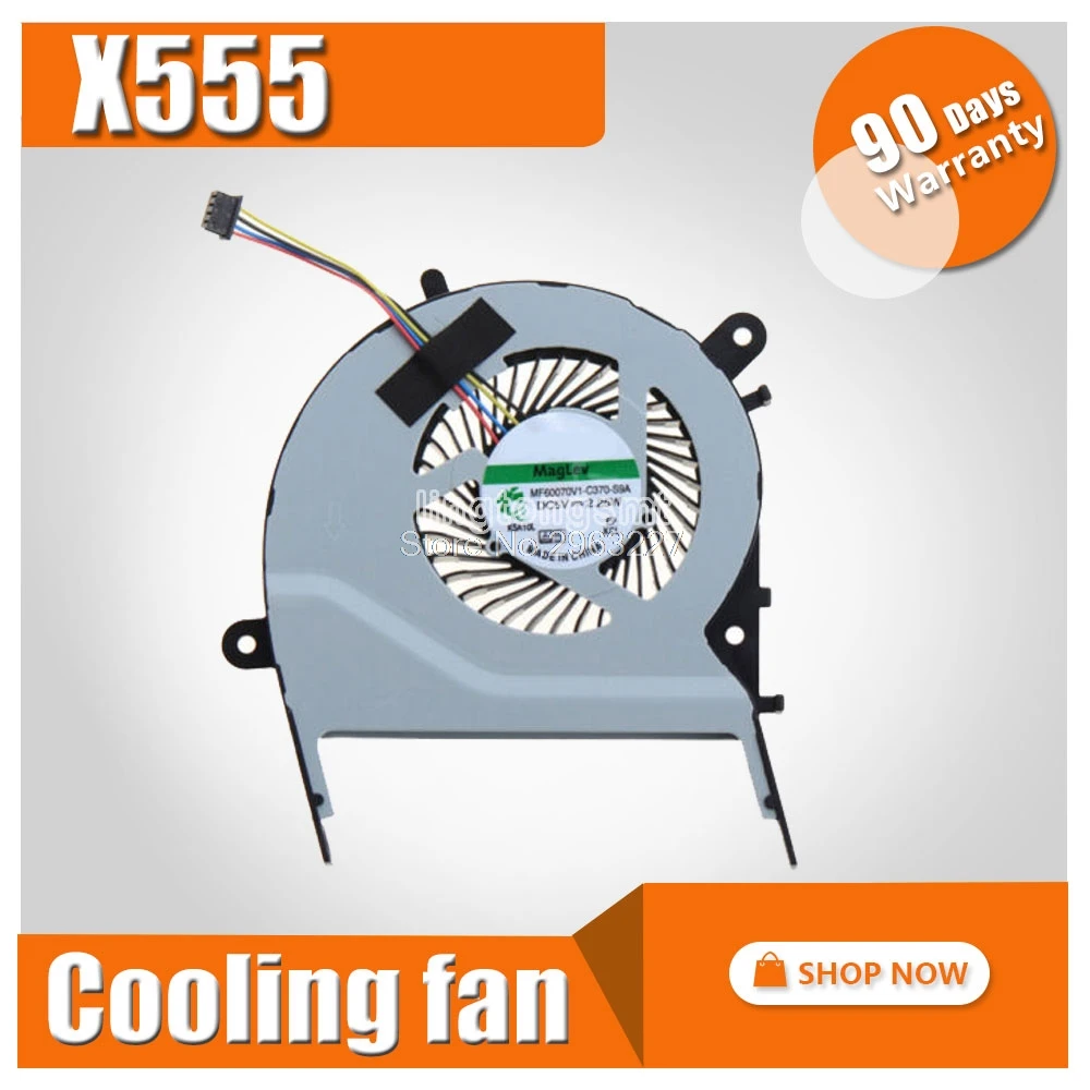 Оригинальный Для For Asus X555UJ X555U A555U K555U F555UQ R555U X555UF X556UQ охлаждающий вентилятор