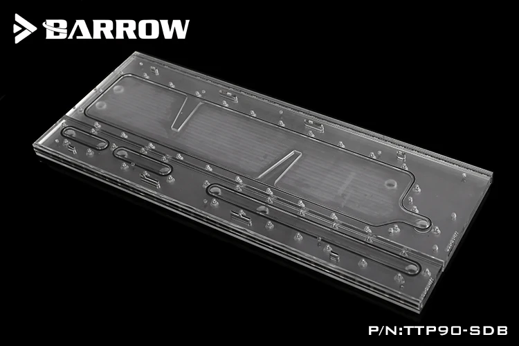 Барроу ядро P90TG открытое шасси выделенный водный канал дефлектор пластины Аврора TTP90-SDB